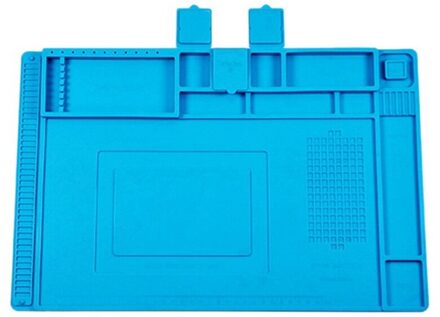 Solderen Mat Isolatie Silicone Reparatie Mat Met Schaal Heerser En Schroef Antislip Elektronische Reparatie Mat