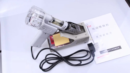 Soldering Iron Double-Pump Soldering Iron S-998P 220V Electric Desoldering Gun Vacuum Pump Solder Sucker Machine