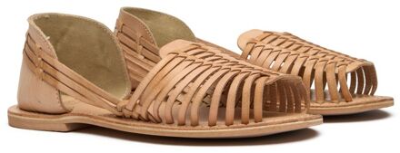 Sole Devin Huarache Sandalen Naturel - EU 40.5 / UK 7