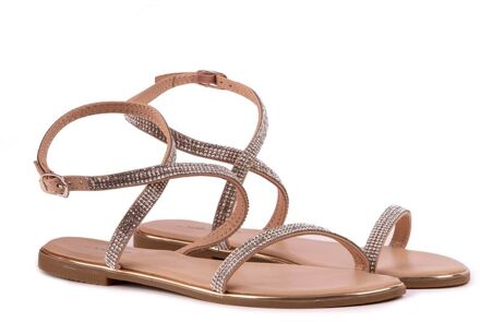 Sole Lane Sandalen Metallic