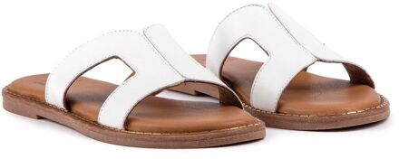 Sole Noor Slide Sandalen Wit - EU 42 / UK 8
