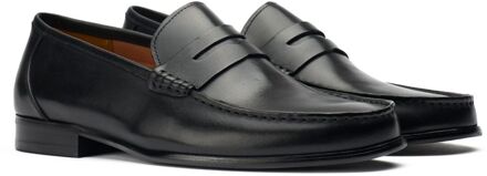 Sole Reg Penny Loafer Schoenen Zwart