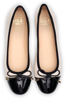 Sole Sky Ballet Pump Schoenen Naturel