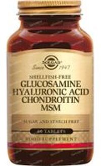 Solgar Glucosamine Hyaluronic AC. Chondroitin MSM Complex 60 tabletten