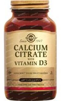 Solgar Vitamins - Calcium Citrate with Vitamin D-3