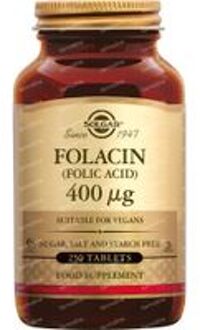 Solgar Vitamins - Folacin 400 µg (foliumzuur) - Folate 666 mcg dfe