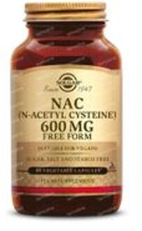 Solgar Vitamins - NAC 600 mg (n-acetyl-cysteine)