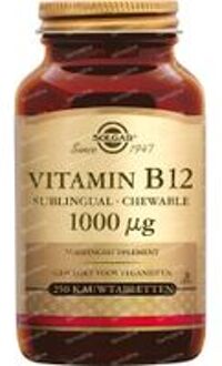 Solgar Vitamins Vitamin B-12 1000 µg nuggets (B12 kauwtabletten)