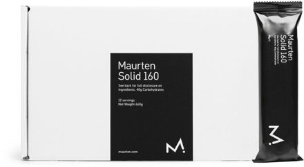 Solid 160 (12 Stuks) zwart - ONE-SIZE