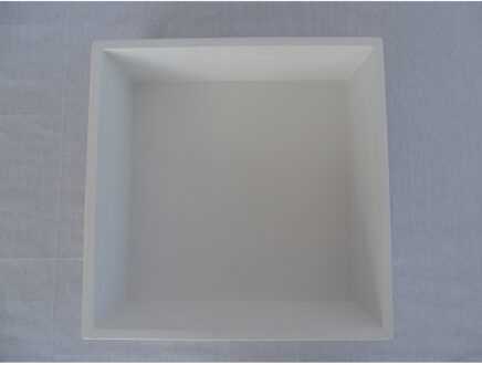 Solid Alcove inbouwnis 30x30x10cm solid surface mat wit