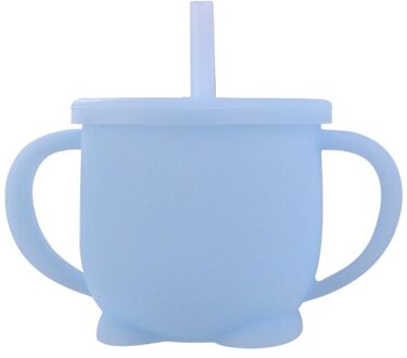Solid Baby Siliconen Sippy Cups Voeden Bekers Baby Leren Drinken Beker Kinderen Lekvrije -Proof Water Cup met Cup Deksels 03