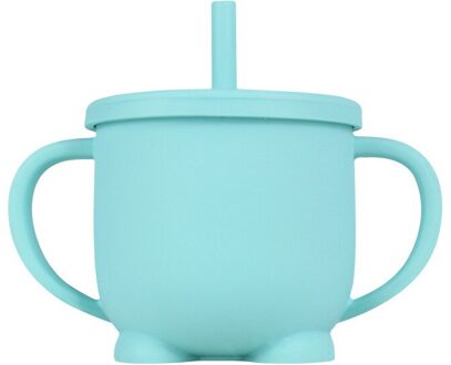 Solid Baby Siliconen Sippy Cups Voeden Bekers Baby Leren Drinken Beker Kinderen Lekvrije -Proof Water Cup met Cup Deksels 04