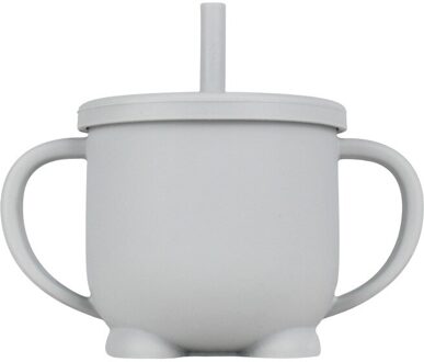 Solid Baby Siliconen Sippy Cups Voeden Bekers Baby Leren Drinken Beker Kinderen Lekvrije -Proof Water Cup met Cup Deksels 05