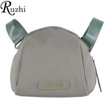 Solid Canvas Schoudertassen Casual Messenger Bag Koreaanse Stijl Taille Borst Handtas Mini Crossbody Pack Leuke Tas Voor Vrouwen groen