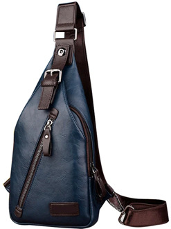 Solid Crossbody Bags Men Travel Chest Packs Men's Chest Pack Fashion Chest Bag Male Promotion Single Sling Shoulder Bag