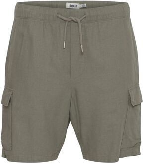 Solid Ferris Casual Short Heren M Groen