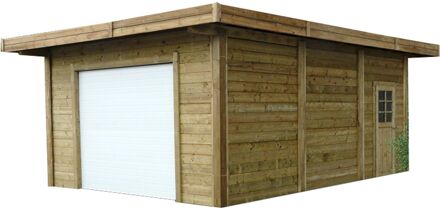 Solid Garage S7756 Met Roldeur - 21m2 - 390x540x250cm