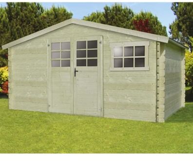 Solid Initia Tyrol Tuinhuis - Vuren - Geïmpregneerd - 388x298x218,1cm