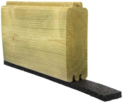 Solid Isolatieband Voor Tuinhuis Rubber 8x30mm - 8m