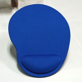 Solid Kleur Muismat Eva Polsband Gaming Mousepad Muizen Mat Comfortabele Muismat Gamer Voor Pc Laptop blauw