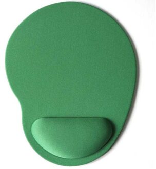 Solid Kleur Muismat Eva Polsband Gaming Mousepad Muizen Mat Comfortabele Muismat Gamer Voor Pc Laptop groen