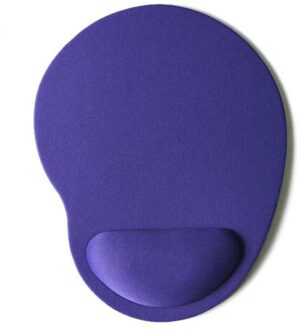 Solid Kleur Muismat Eva Polsband Gaming Mousepad Muizen Mat Comfortabele Muismat Gamer Voor Pc Laptop paars