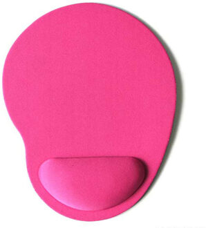 Solid Kleur Muismat Eva Polsband Gaming Mousepad Muizen Mat Comfortabele Muismat Gamer Voor Pc Laptop roze