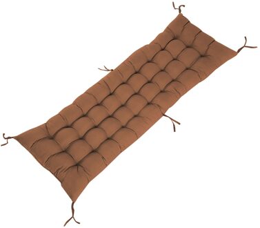 Solid Lange Kussen Mat Voor Ligstoel Schommelstoel Rotan Stoel Vouwen Dikke Tuin Zon Lounge Zitkussen Sofa Tatami Mat Geen stoel koffie