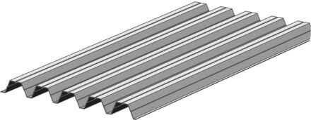 Solid Metalen Golfplaat