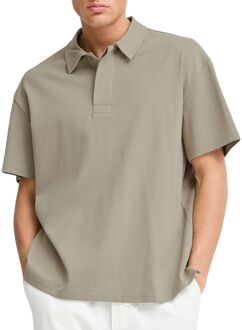 Solid Oswald Polo Heren - S