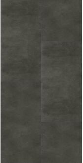 Solid Pvc Vloertegel Xxl Solid Dark Concrete - 4-zijdige V-groef - 6,5+2mm - 2,977m²