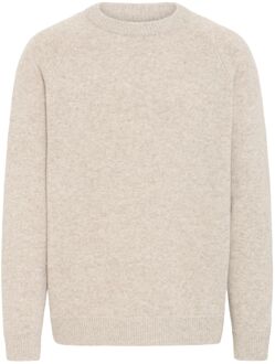 Solid SDSANTOS Casual Sweater Heren L Beige