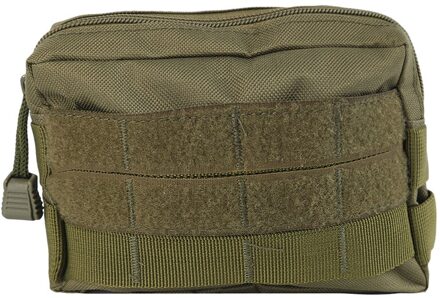 Solid Simple Mannen Vrouwen Portefeuilles PU Lederen Tas Rits Clutch Portemonnee Telefoon Polsbandje Draagbare Handtas Voor Partijen Portemonnee ArmyGreen