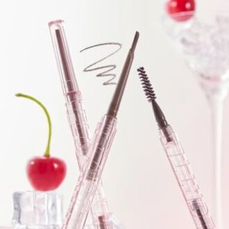 Solid Small Machete Eyebrow Pencil (01-03) #02 Cinnamon Warm Brown - 110mg