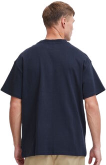 Solid Stevig. T-shirt Blauw - L
