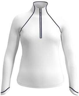 Solid Sun Protection Trainingsjack Dames-Wit - M