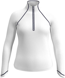 Solid Sun Protection Trainingsjack Dames-Wit