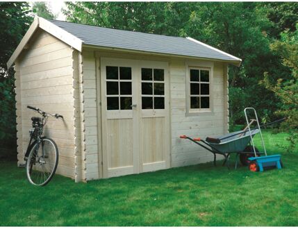 Solid Superia Arles Tuinhuis - Vuren - Onbehandeld - 358x238x246,3cm
