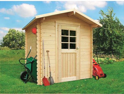 Solid Superia Essen Tuinhuis - Vuren - Onbehandeld - 198x198x218,4cm