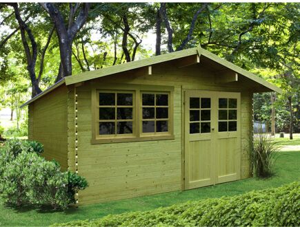 Solid Superia Niort Tuinhuis - Vuren - Geïmpregneerd - 418x298x239,2cm