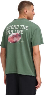 Solid T-Shirt Groen - L