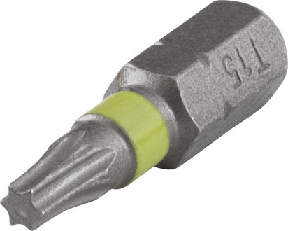 Solid - Torx Bit - TX 15 - 25 mm - 3 Stuks