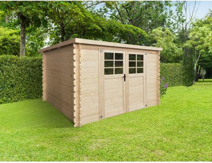 Solid Tuinhuis Initia Elvenes - Onbehandeld - 280x221cm