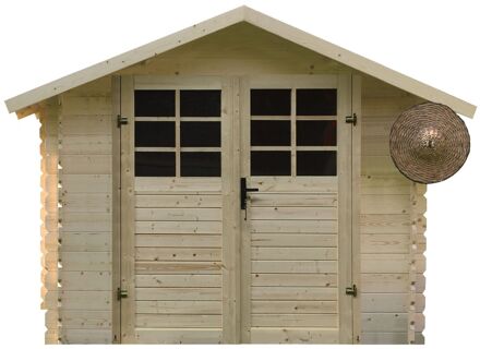 Solid Tuinhuis Initia Krakau - Onbehandeld - 280x281cm