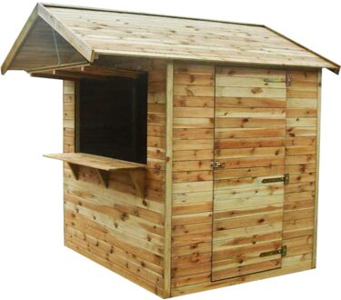 Solid Tuinhuis Initia Markthuisje - Geïmpregneerd - 183x150cm