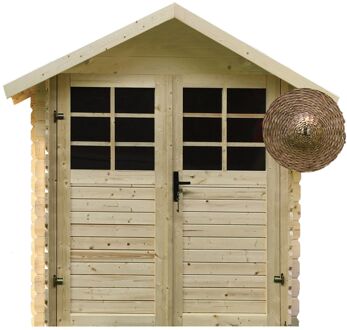 Solid Tuinhuis Initia Oulu - Onbehandeld - 180x181cm