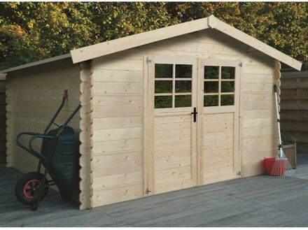 Solid Tuinhuis Initia Rovaniemi - Onbehandeld - 280x221cm