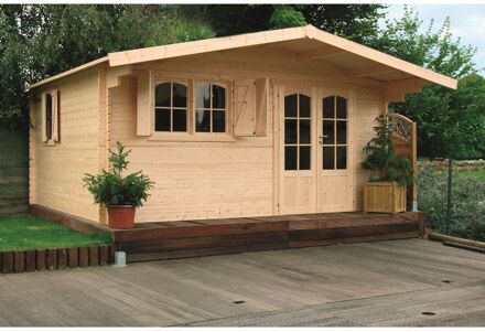 Solid Tuinhuis Superia Chambery - Geïmpregneerd - 460x402cm