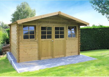 Solid Tuinhuis Superia Dole - Geïmpregneerd - 370x281cm