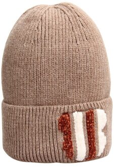 Solid Unisex Herfst Winter Corduroy Zachte Warme Gebreide Cap Mannen Vrouwen Hoeden Ski Caps 6 Kleuren Mutsen beige